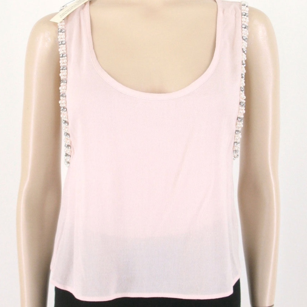 Alythea Beaded Crop Tank